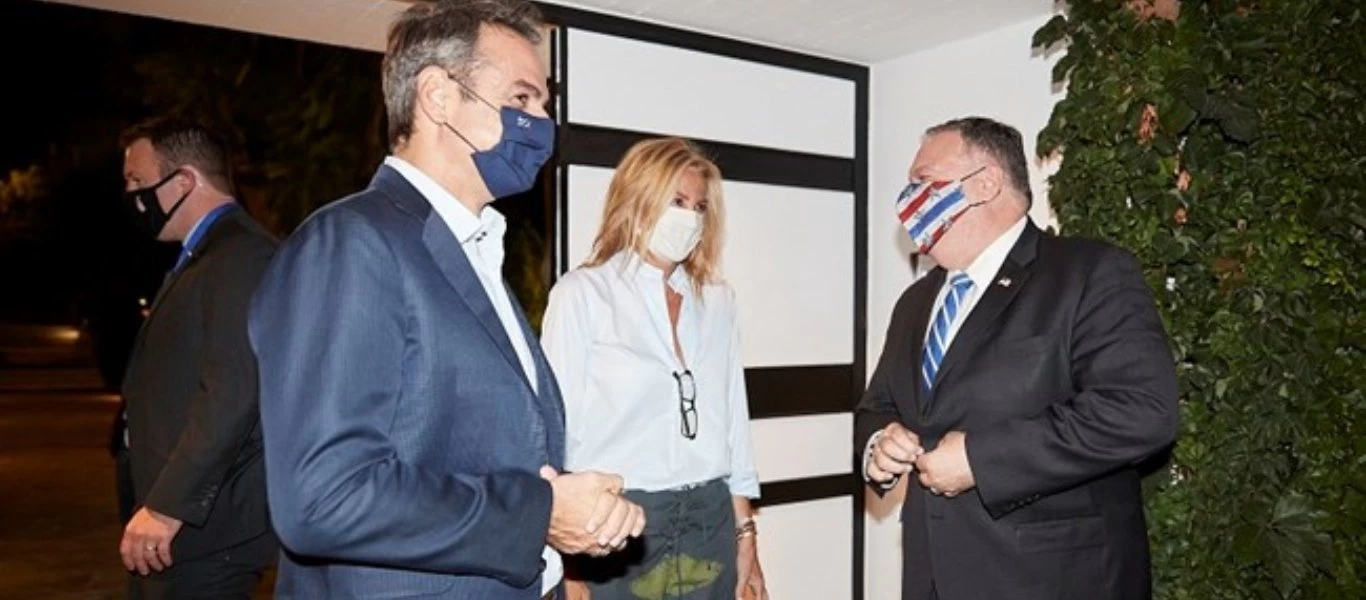 Στην Ελλάδα ο Μ.Πομπέο: Αναλυτικά το σημερινό του πρόγραμμα - Με κρητικούς μεζέδες πέρασε το βράδυ με τον Κ.Μητσοτάκη